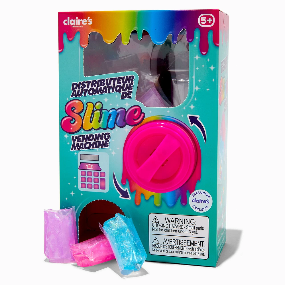 Claire's Exclusive Slime Vending Machine Kit - 10 Pack, Styles Vary
