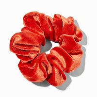 Medium Copper Velvet Hair Scrunchie