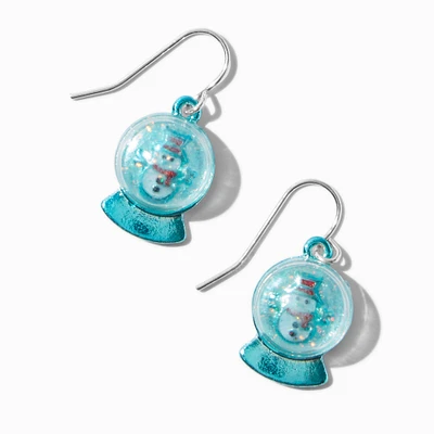 Snow Globe Drop Earrings