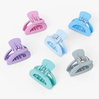 Matte Arch Hair Claws - 6 Pack