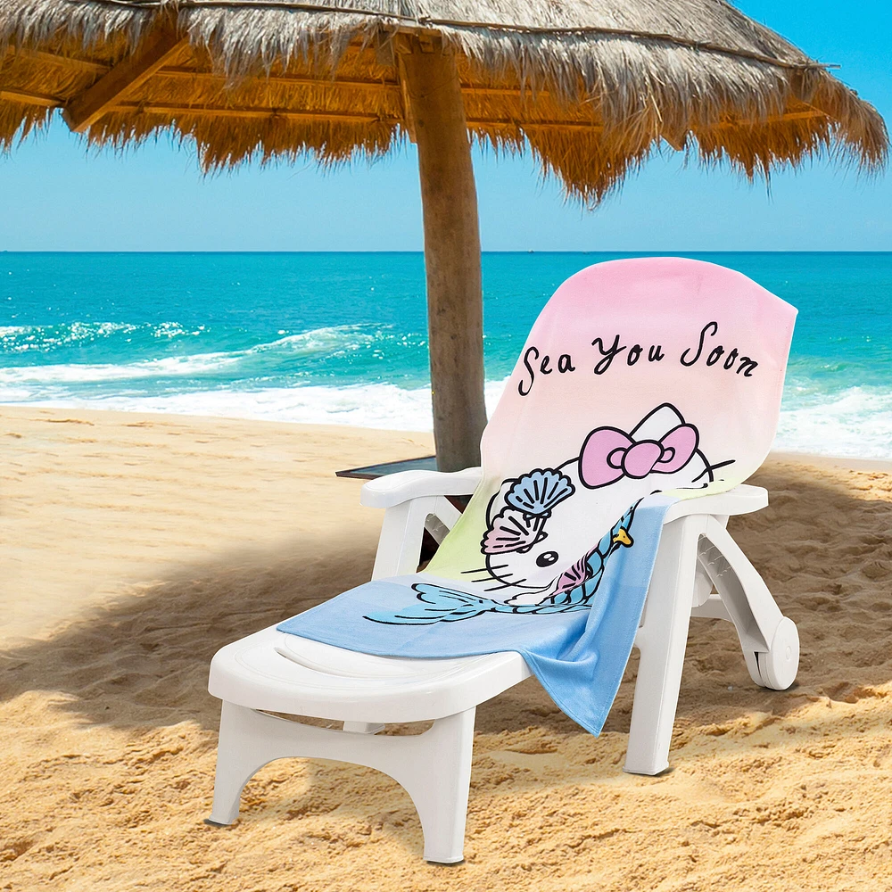 Hello Kitty® Sea You Soon Beach Towel (ds)