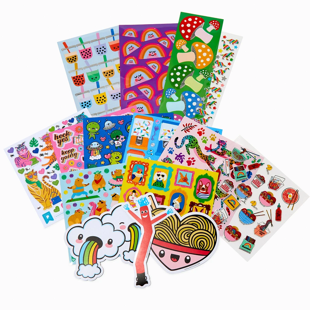 Pipstickers® Quirky Super Sparkly Sticker Sheet Set