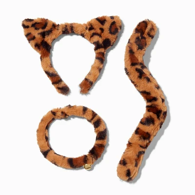 Claire's Club Leopard Plush Dress Up Set - 3 Pack