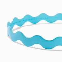 Claire's Club Blue Wavy Mixed Headbands - 3 Pack