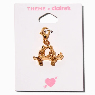 T H E M E x Claire's Gold-tone Love Birds Charm