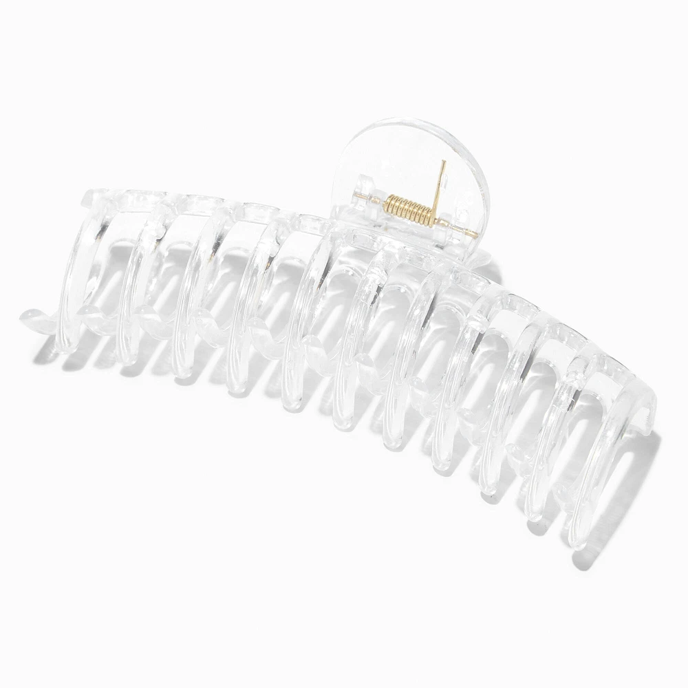 Large Clear Hair Claw