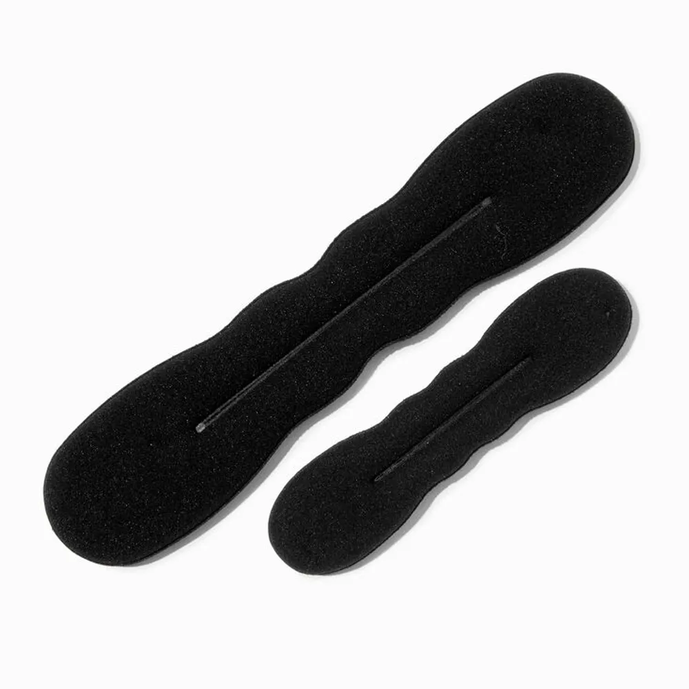 Black Bun Hair Rollers - 2 Pack