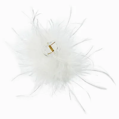 Feather Large Hair Claw