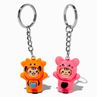 Best Friends Cat Fidget Toy Keychains - 2 Pack