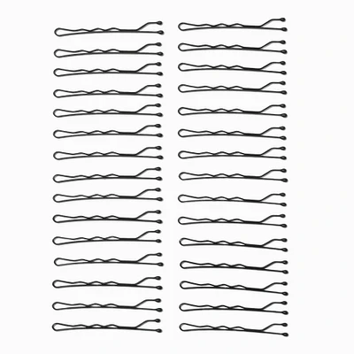 Black Bobby Pins - 30 Pack