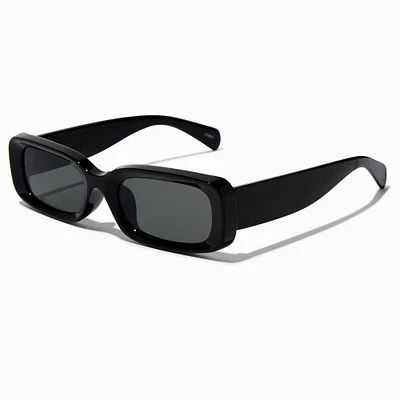 Puffy Slim Rectangle Sunglasses