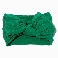 Claire's Club Green Bow Headwrap