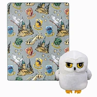 Harry Potter™ Hedwig Hugger Pillow & Silk Touch Blanket Set (ds)