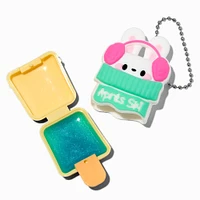 Pucker Pops® Aqua Snow Bunny Lip Gloss Ornament