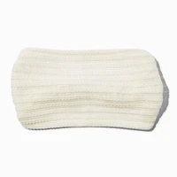 White Sheer Headwrap