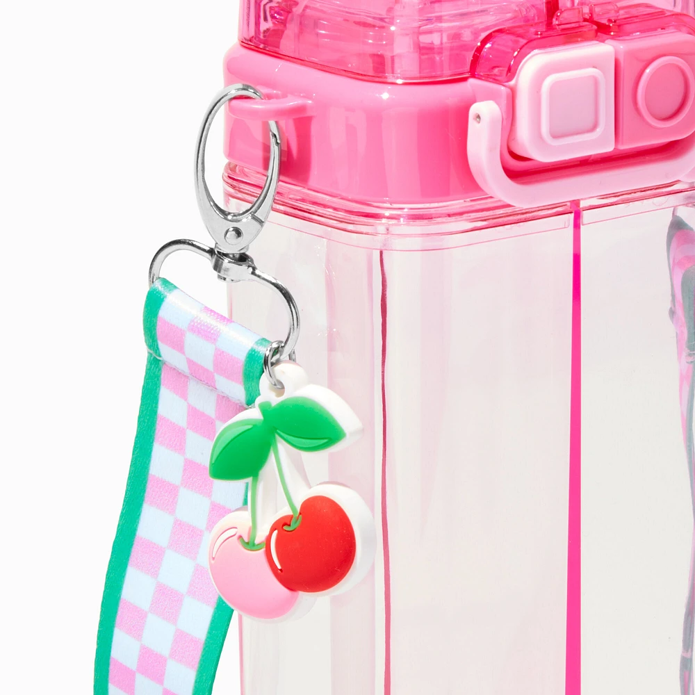 Cherry Double Sided Water Bottle