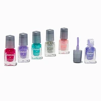 Candy Sparkle Peel Off Nail Polish Set - 6 Pack