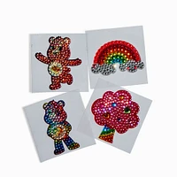 StickerBeans® x Care Bears™ Rhinestone Sticker Set - 4 Pack