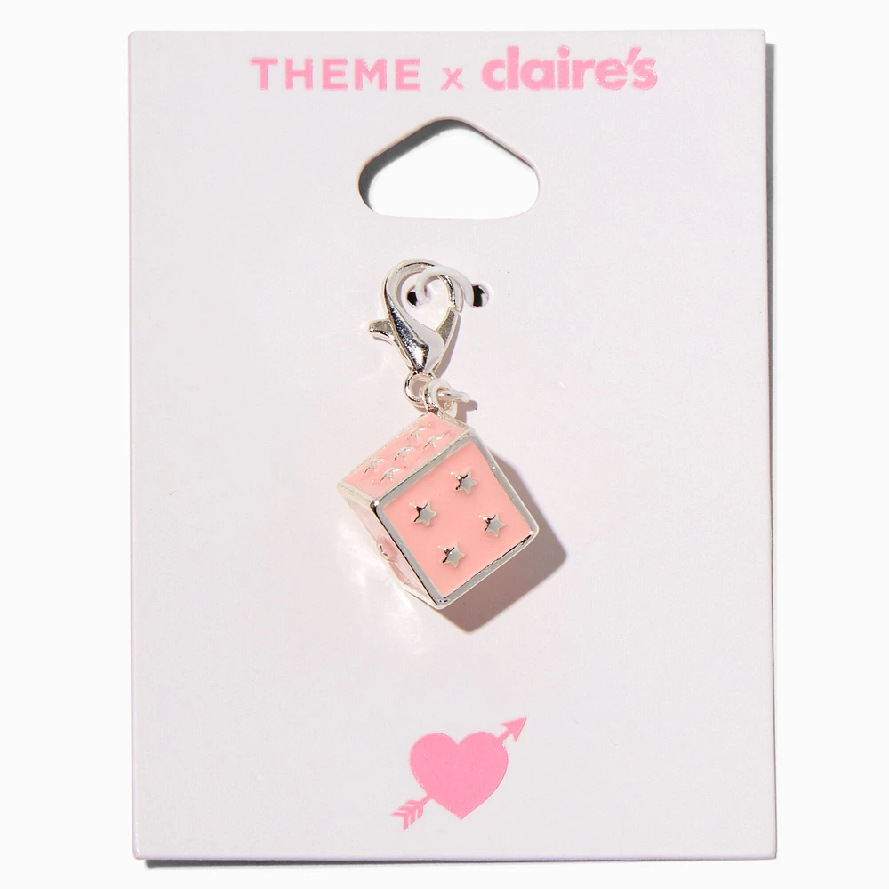 T H E M E x Claire's Pink Dice Charm