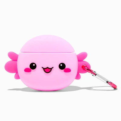 Pink Axolotl Silicone Earbud Case Cover - Compatible With Apple AirPods®