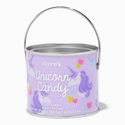 Unicorn Candy Bath Bomb Set - 16 Pack