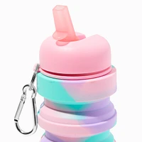 Collapsible Tie Dye Water Bottle