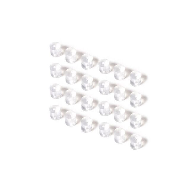 18G Nose Piercing Retainers - Clear, 3 Pack