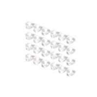 18G Nose Piercing Retainers - Clear, 3 Pack