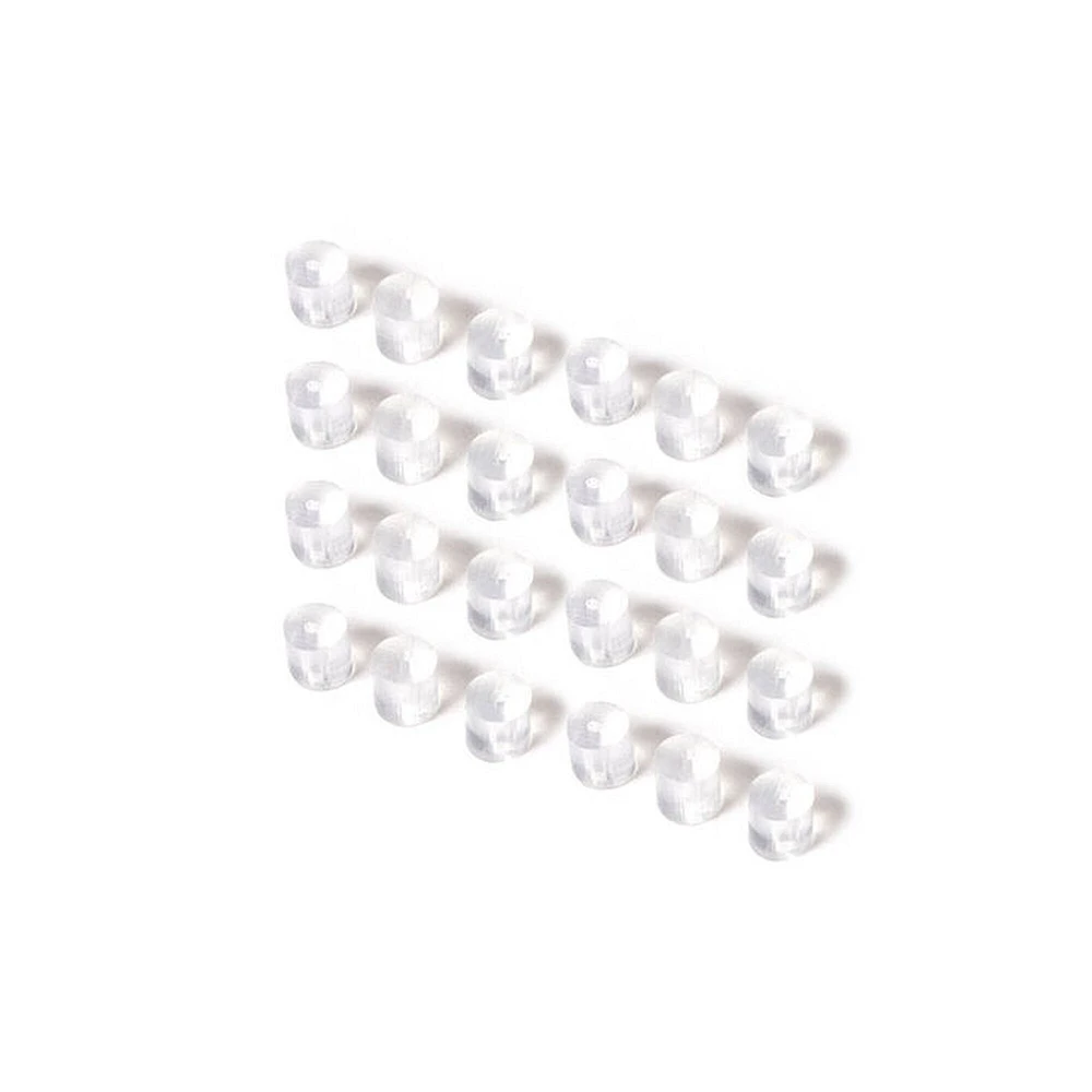 Fish Hook Stoppers - Clear, 24 Pack