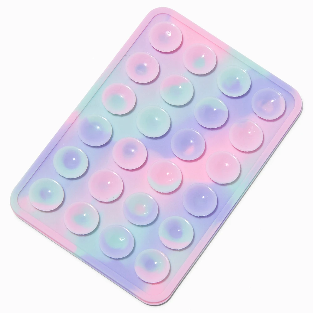 Ombré Rectangle Silicone Suction Phone Case Adhesive Mount