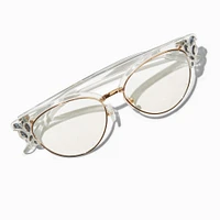 Gemstone Cat Eye Clear Lens Frames