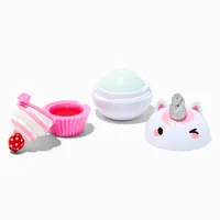 Claire's Club Glitter Ice Cream Lip Gloss Set - 3 Pack