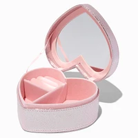 Pink Heart Jewelry Box