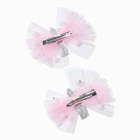 Christmas Nutcracker Hair Bow Clips - 2 Pack