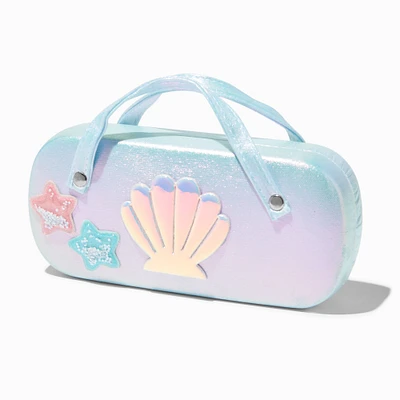 Claire's Club Iridescent Mermaid Glasses Case