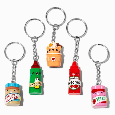 Snack Best Friends Keychains - 5 Pack