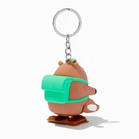 Capybara Wind-Up Keychain