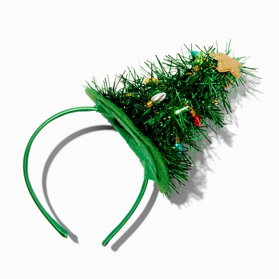 Christmas Tree Tinsel Headband