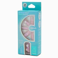 3D Rose & Pearl Stiletto Vegan Faux Nail Set - 24 Pack