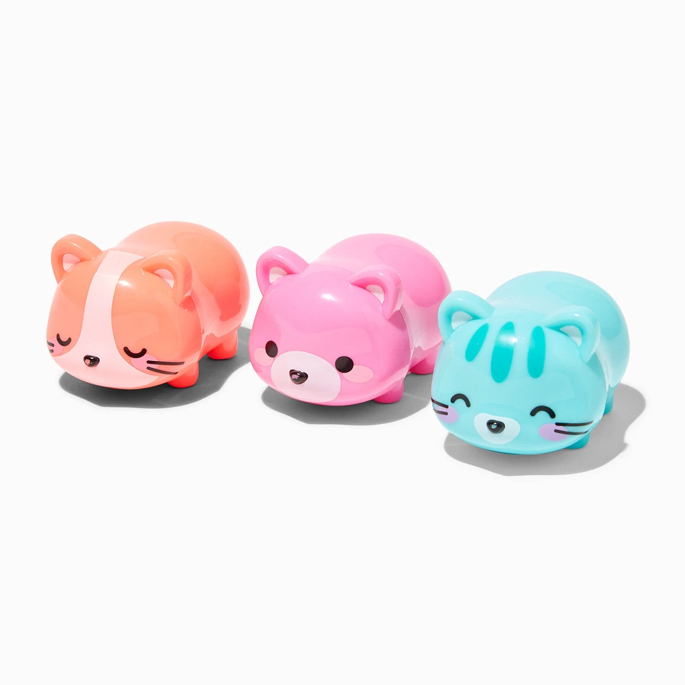 Claire's Club Critters Parade Lip Gloss Pot Set - 3 Pack