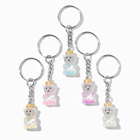 Honey Bears Glow In The Dark Best Friends Keychains - 5 Pack