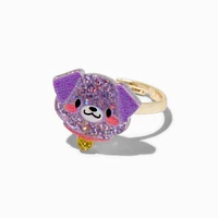 Claire's Club Dogs Gold-tone Rings - 5 Pack