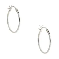 Sterling Silver 16MM Classic Hoop Earrings