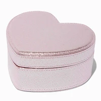 Pink Heart Jewelry Box