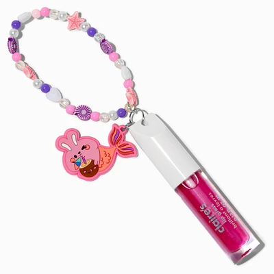 Mermaid Bunny Lip Gloss Wristlet