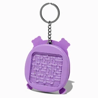 Pink Pop Maze Panda & Chick Fidget Toy Keychain
