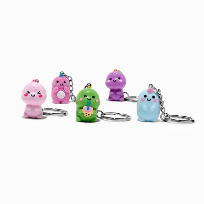 Dinosaurs Best Friends Keychains - 5 Pack