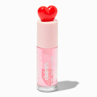 Red Heart Pink Lip Oil