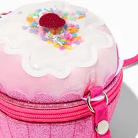 Claire's Club Pink Cupcake Crossbody Bag