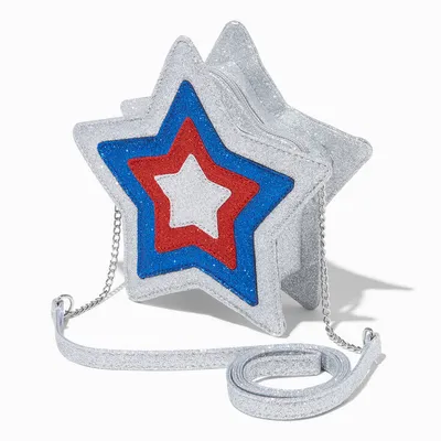 Patriotic Star Shaped Crossbody Bag